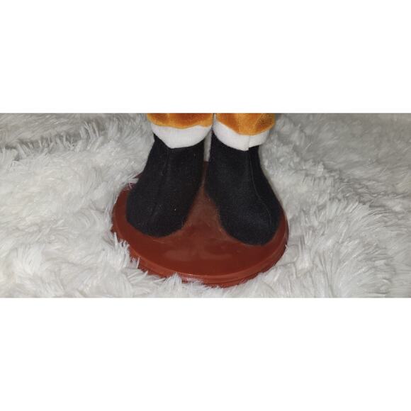 Rudolph The Red Nose Reindeer 1977 Dancing 18" Tuxedo Vintage Holiday Figure SEE - Picture 6 of 9